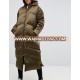 men winter outwear stand collar women down long puffer jackets lightweight puffer down jacket windbreaker